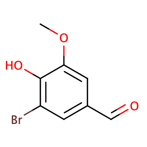 3-Bromo-4-hydroxy-5-methoxybenzaldehyde,CAS No. 2973-76-4.