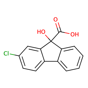 Chlorflurecol,CAS No. 2464-37-1.