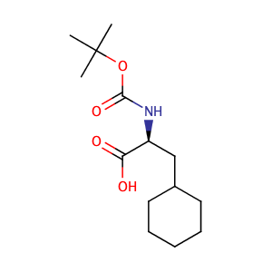 (S)-2-tert-Butoxycarbonylamino-3-cyclohexyl-propionic acid,CAS No. 37736-82-6.
