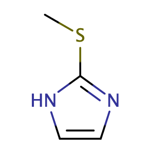 2-methylsulfanyl-1H-imidazole,CAS No. 7666-04-8.