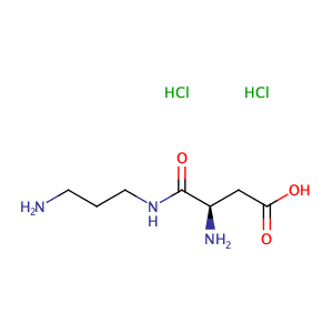 (R)-3-Amino-4-[(3-aminopropyl)amino]-4-oxobutanoic acid dihydrochloride,CAS No. 14886-19-2.