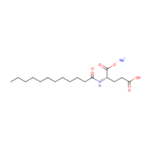 Sodium lauroyl glutamate(1:1),CAS No. 29923-31-7.
