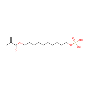 10-phosphonooxydecyl 2-methylprop-2-enoate,CAS No. 85590-00-7.