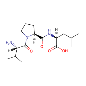 (2S)-2-[[(2S)-1-[(2S)-2-amino-3-methylbutanoyl]pyrrolidine-2-carbonyl]amino]-4-methylpentanoic acid,CAS No. 90614-49-6.