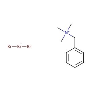 Mono(N,N,N-trimethyl-1-phenylmethanaminium) tribromide,CAS No. 111865-47-5.