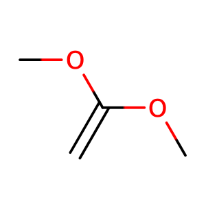 1,1-dimethoxyethene,CAS No. 922-69-0.