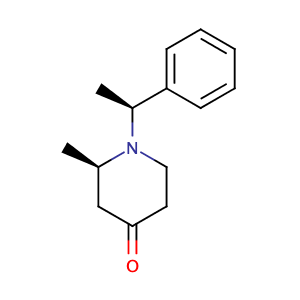 (R)-2-Methyl-1-((S)-1-phenylethyl)piperidin-4-one,CAS No. 103539-61-3.