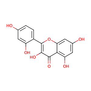 2-(2,4-Dihydroxyphenyl)-3,5,7-trihydroxy-4H-chromen-4-one,CAS No. 480-16-0.