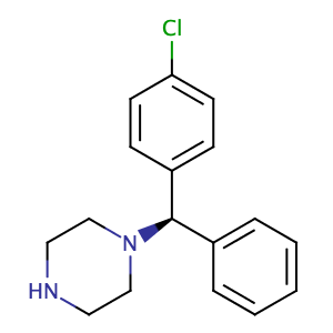 (R)-1-[(4-Chlorophenyl)phenylmethyl]piperazine,CAS No. 300543-56-0.