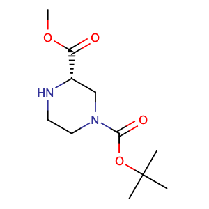 (S)-1-N-Boc-piperazine-3-carboxylic acid methyl ester,CAS No. 314741-39-4.