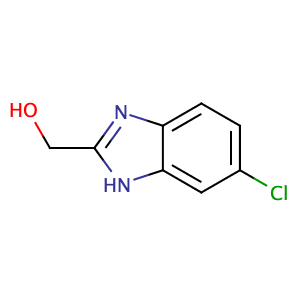 (6-Chloro-1H-benzo[d]imidazol-2-yl)methanol,CAS No. 6953-65-7.
