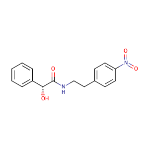 (R)-2-hydroxy-N-[2-(4-nitrophenyl)ethyl]-2-phenylacetamide,CAS No. 521284-19-5.