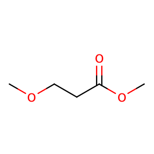 Methyl 3-methoxypropionate,CAS No. 3852-09-3.
