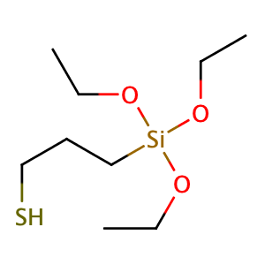 3-Mercaptopropyltriethoxysilane,CAS No. 14814-09-6.