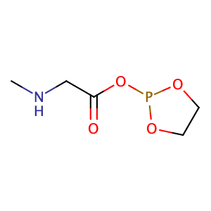2-(N-methyl-glycyloxy)-[1,3,2]dioxaphospholane,CAS No. 70444-76-7.