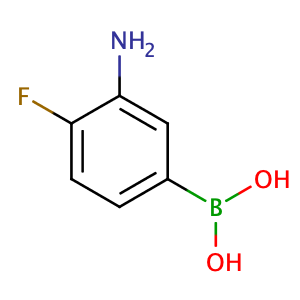 3-Amino-4-fluorophenylboronic acid,CAS No. 873566-75-7.