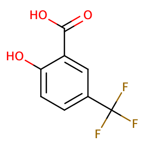 2-Hydroxy-5-(trifluoromethyl)benzoic acid,CAS No. 79427-88-6.