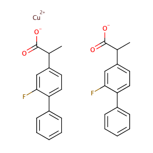 copper 2-(3-fluoro-4-phenylphenyl)propanoate,CAS No. 133214-12-7.