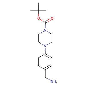 tert-Butyl 4-(4-(aminomethyl)phenyl)piperazine-1-carboxylate,CAS No. 852180-47-3.