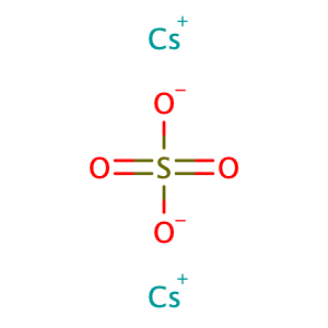 Cesium sulfate,CAS No. 10294-54-9.