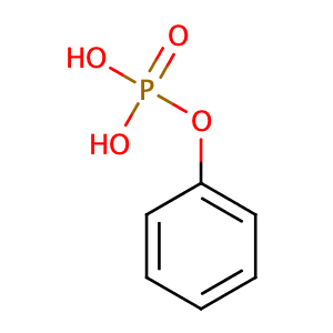 Phosphoric acid, monophenyl ester,CAS No. 701-64-4.
