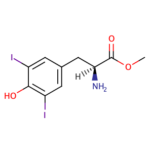 3,5-Diiodo-L-tyrosine methyl ester,CAS No. 76318-50-8.