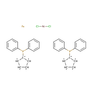 1,1'-bis(diphenylphosphanyl)ferrocenenickel(II) chloride,CAS No. 67292-34-6.