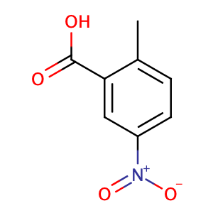 2-Methyl-5-nitrobenzoic acid,CAS No. 1975-52-6.