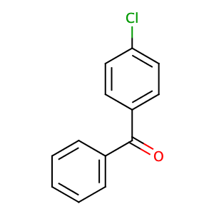 (4-Chlorophenyl)(phenyl)methanone,CAS No. 134-85-0.