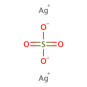 Silver sulfate,CAS No. 10294-26-5.