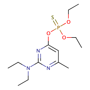 Pirimiphos ethyl,CAS No. 23505-41-1.