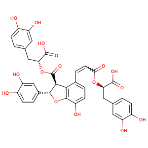 Lithospermic acid B,CAS No. 121521-90-2.