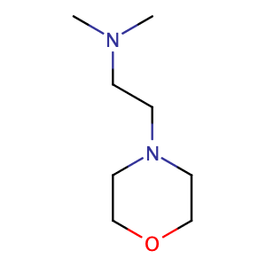 4-[2-(Dimethylamino)ethyl]morpholine,CAS No. 4385-05-1.