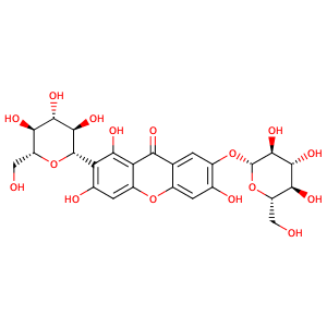 Neomangiferin,CAS No. 64809-67-2.
