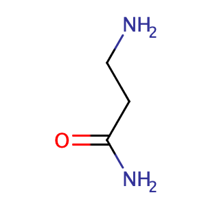 3-Aminopropanamide,CAS No. 4726-85-6.