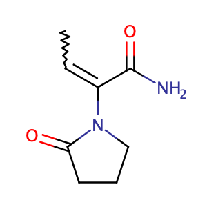 2-(2-Oxo-pyrrolidin-1-yl)-but-2-eno,CAS No. 358629-47-7.