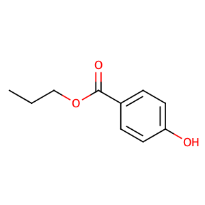 4-hydroxybenzoic acid propyl ester,CAS No. 94-13-3.