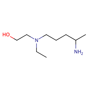 5-(N-Ethyl-N-2-hydroxyethylamino)-2-penthlamine,CAS No. 69559-11-1.