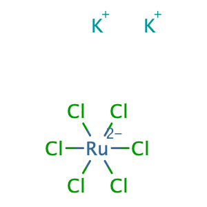 Ruthenate(2-), hexachloro-, dipotassium, (OC-6-11)-,CAS No. 23013-82-3.