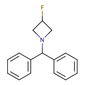 Azetidine, 1-(diphenylmethyl)-3-fluoro-,CAS No. 617718-45-3.