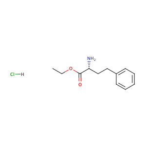 (R)-Ethyl 2-amino-4-phenylbutanoate hydrochloride,CAS No. 90940-54-8.