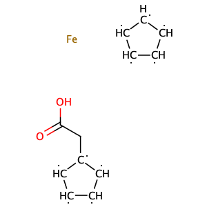 2-ferrocenyletanoic acid,CAS No. 1287-16-7.