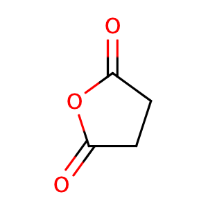 Succinic anhydride,CAS No. 108-30-5.