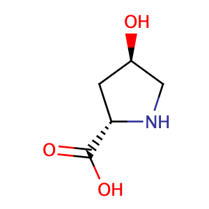 (2S,4R)-4-Hydroxypyrrolidine-2-carboxylic acid,CAS No. 51-35-4.