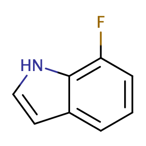 7-Fluoroindole,CAS No. 387-44-0.