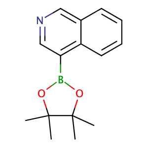 (isoquinolin-4-yl)boronic acid pinacol ester,CAS No. 685103-98-4.