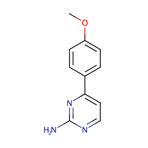 2-Amino-4-(4-methoxyphenyl)pyrimidine,CAS No. 99844-02-7.