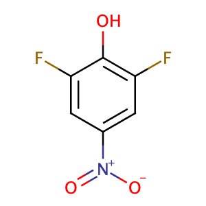 2,6-Difluoro-4-nitrophenol,CAS No. 658-07-1.