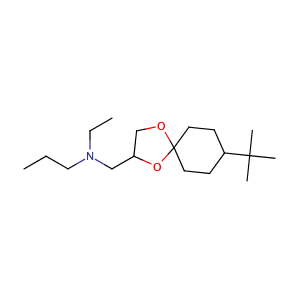 Spiroxamine,CAS No. 118134-30-8.