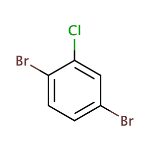 1,4-Dibromo-2-chlorobenzene,CAS No. 3460-24-0.